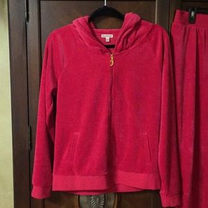 Juicy Couture hoodie and pants